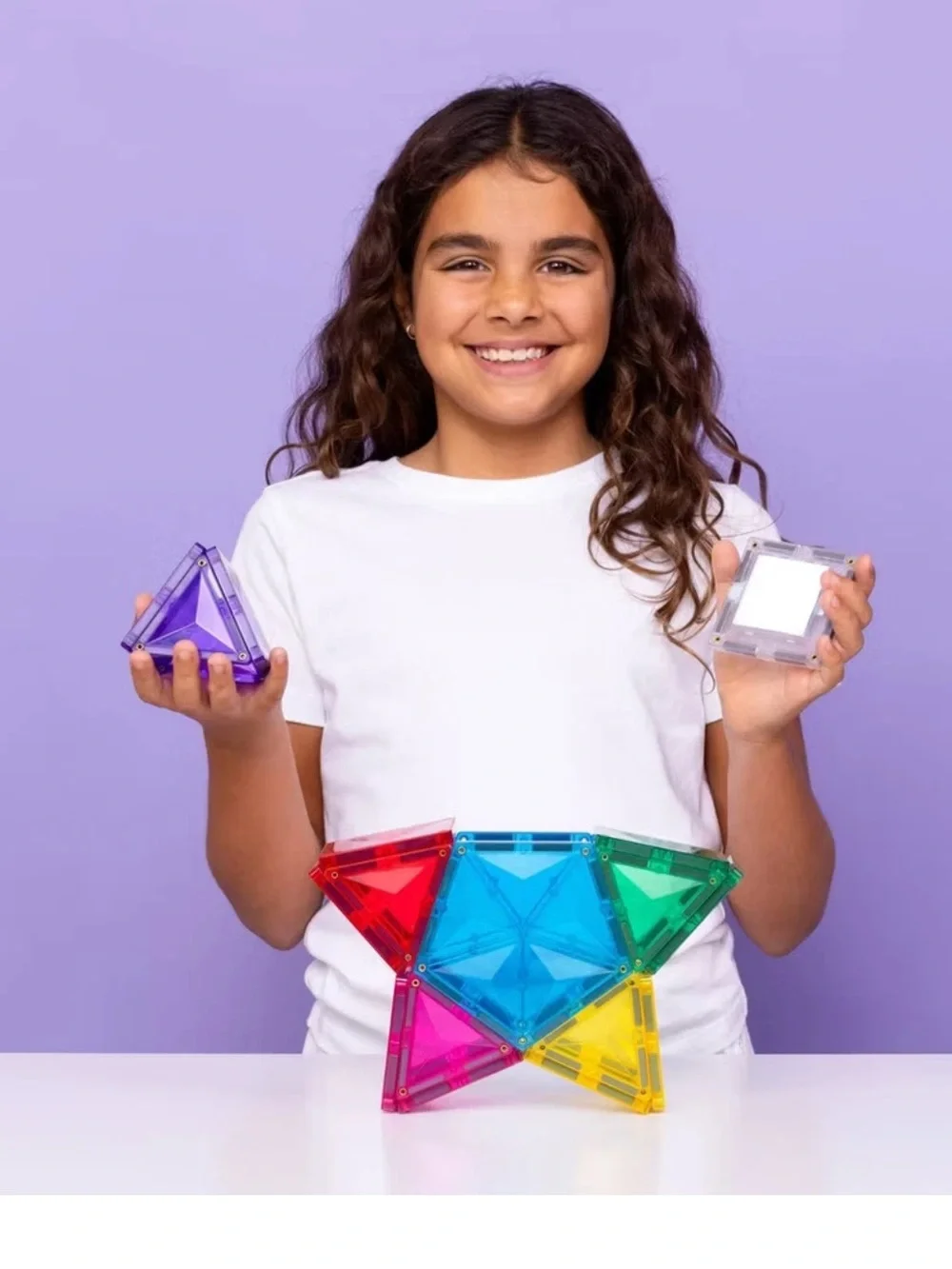 CONNETIX Magnetic Light-Up Tiles STAR PACK Building Set 28 Pieces *NEW*